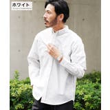 ホワイト | ◆ボタンダウン オックスフォードシャツ◆長袖シャツ メンズ | JIGGYS SHOP