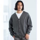 チャコールグレー | 毛玉レス ポンチ カーディガン | JIGGYS SHOP