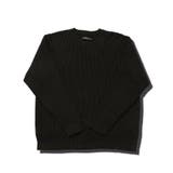 クルーネック ニット ワッフル編み | JIGGYS SHOP | 詳細画像5