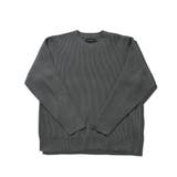 クルーネック ニット ワッフル編み | JIGGYS SHOP | 詳細画像9