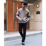 クルーネック ニット ワッフル編み | JIGGYS SHOP | 詳細画像8