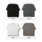 クルーネック ニット ワッフル編み | JIGGYS SHOP | 詳細画像15