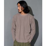 クルーネック ニット アゼ編み | JIGGYS SHOP | 詳細画像15