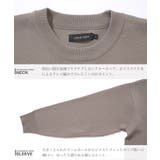 クルーネック ニット ワッフル編み | JIGGYS SHOP | 詳細画像21