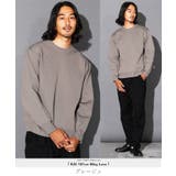 グレージュ | クルーネック ニット ワッフル編み | JIGGYS SHOP