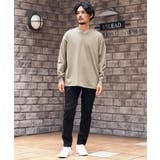 吸汗速乾 ロンT メンズ◆ルーズフィットVネックロンT◆Tシャツ | JIGGYS SHOP | 詳細画像12 