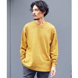マスタード | 吸汗速乾 ロンT メンズ◆ルーズフィットVネックロンT◆Tシャツ | JIGGYS SHOP