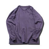 吸汗速乾 ロンT メンズ◆ルーズフィットVネックロンT◆Tシャツ | JIGGYS SHOP | 詳細画像14 