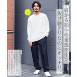 吸汗速乾 ロンT メンズ◆ルーズフィットVネックロンT◆Tシャツ | JIGGYS SHOP | 詳細画像4 