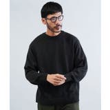 ブラック | クルーネック ニット セーター | JIGGYS SHOP
