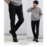 ブラック | 裏起毛 テーパードパンツ メンズ | JIGGYS SHOP