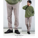 グレージュ | 裏起毛 テーパードパンツ メンズ | JIGGYS SHOP
