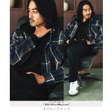 ネイビー/ブラック | チェックシャツ 裏ボア ジャギーボア | JIGGYS SHOP