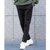 ブラック | テーパードパンツ メンズ チノパン◆チノテーパードイージーパンツ◆ストレッチ | JIGGYS SHOP