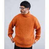 ニット タートルネック ◆ビッグワッフルタートルネックニットセーター◆メンズニット | JIGGYS SHOP | 詳細画像8 