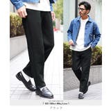 ブラック | ◆Wフェイスジャージスリムパンツ◆ テーパードパンツ メンズ | JIGGYS SHOP