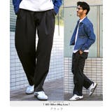 ブラック | ◆サイズアジャストタックパンツ◆ セミワイドパンツ ワイド | JIGGYS SHOP