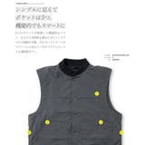 ◆撥水ファンクショナルポケットベスト◆メンズ ベスト 水を弾く | JIGGYS SHOP | 詳細画像5