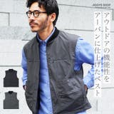 ◆撥水ファンクショナルポケットベスト◆メンズ ベスト 水を弾く | JIGGYS SHOP | 詳細画像1