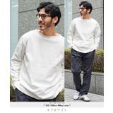 オフホワイト | ボートネック ロンT メンズ | JIGGYS SHOP