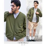カーキ | 春 カーディガン メンズ◆タンブラー乾燥対応タフニットカーディガン◆自宅 | JIGGYS SHOP