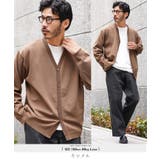 キャメル | 春 カーディガン メンズ◆タンブラー乾燥対応タフニットカーディガン◆自宅 | JIGGYS SHOP
