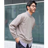 グレージュ | 丸首 ニット セーター | JIGGYS SHOP
