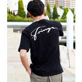 Iブラック | Tシャツ メンズ オーガビッツマルチロゴパターンTシャツ | JIGGYS SHOP