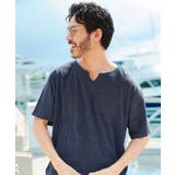 Tシャツ メンズ おしゃれ◆サマーパイルキーネック半袖Tシャツ◆ひんやり | JIGGYS SHOP | 詳細画像14