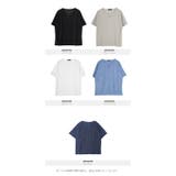 Tシャツ メンズ おしゃれ◆サマーパイルキーネック半袖Tシャツ◆ひんやり | JIGGYS SHOP | 詳細画像2