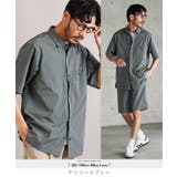 チャコールグレー | 半袖シャツ メンズ テックシャツ◆ポリエステルタフタ | JIGGYS SHOP