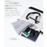 バッグ メンズ トートバッグ◆キャンバス×PUレザートートバッグ◆大きめ | JIGGYS SHOP | 詳細画像5