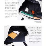 バッグ メンズ トートバッグ◆キャンバス×PUレザートートバッグ◆大きめ | JIGGYS SHOP | 詳細画像6