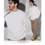 ホワイト | ロンT メンズ◆ヘンリーネックワッフルサーマルロンT◆長袖Tシャツ カットソー | JIGGYS SHOP