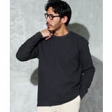 ロンT メンズ◆クルーネックワッフルサーマルロンT◆長袖Tシャツ カットソー | JIGGYS SHOP | 詳細画像16