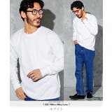 ホワイト | ロンT メンズ◆クルーネックワッフルサーマルロンT◆長袖Tシャツ カットソー | JIGGYS SHOP