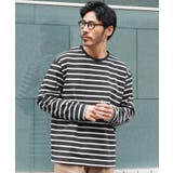 スミクロボーダー | クルーネック ロンT メンズ | JIGGYS SHOP