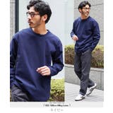 ネイビー | クルーネック ロンT メンズ | JIGGYS SHOP