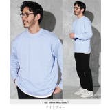 ライトブルー | ロンT メンズ◆フェードピグメントクルーネックロンT◆長袖Tシャツ フェード | JIGGYS SHOP
