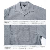 半袖シャツ メンズ 5分袖◆楊柳オープンカラー半袖シャツ◆涼しい | JIGGYS SHOP | 詳細画像8