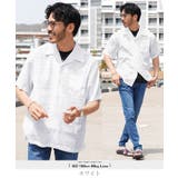 ホワイト | 半袖シャツ メンズ 5分袖◆楊柳オープンカラー半袖シャツ◆涼しい | JIGGYS SHOP
