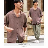 ブラウン | サマーニット シャツ | JIGGYS SHOP