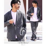 グレー | セットアップ メンズ テーラードジャケット | JIGGYS SHOP