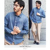 ブルー | デニムシャツ メンズ◆6 5オンス長袖デニムシャツ◆ロングスリーブ | JIGGYS SHOP