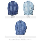デニムシャツ メンズ◆6 5オンス長袖デニムシャツ◆ロングスリーブ | JIGGYS SHOP | 詳細画像2