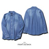 デニムシャツ メンズ◆6 5オンス長袖デニムシャツ◆ロングスリーブ | JIGGYS SHOP | 詳細画像8