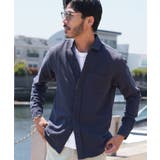 Bネイビー | パナマシャツ 綿コットン シャツ | JIGGYS SHOP