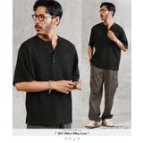 ブラック | Tシャツ メンズ ヘンリーネック | JIGGYS SHOP