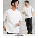 ホワイト | Tシャツ メンズ ヘンリーネック | JIGGYS SHOP