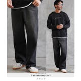 ブラック | ワイドデニム メンズ ジーンズ◆12 | JIGGYS SHOP